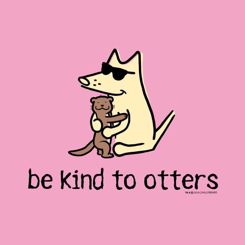 Be Kind To Otters - Ladies T-Shirt V-Neck - Rocky & Maggie's Pet Boutique and Salon