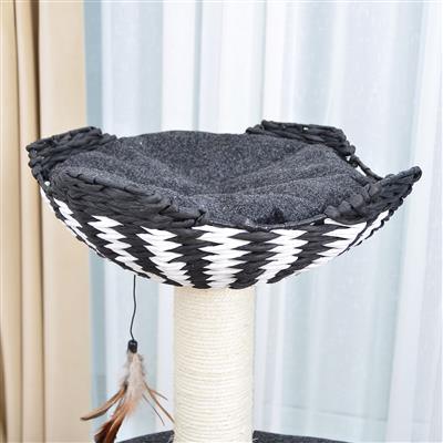 Ace Natural Aesthetic, Handwoven, Eco-Friendly, Sustainable Large Cat Tree - Rocky & Maggie's Pet Boutique and Salon