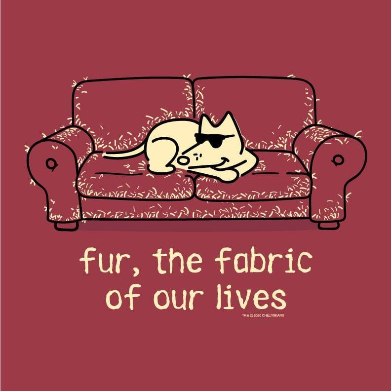 Fur, The Fabric Of Our Lives - Classic Long-Sleeve T-Shirt - Rocky & Maggie's Pet Boutique and Salon