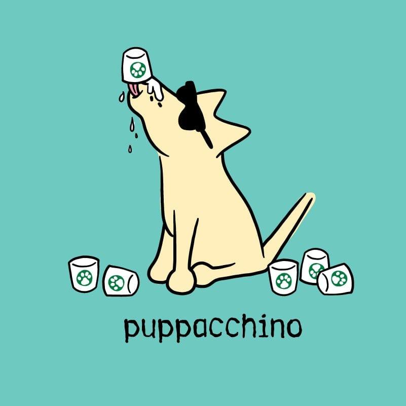 Puppacchino - Ladies T-Shirt V-Neck - Rocky & Maggie's Pet Boutique and Salon