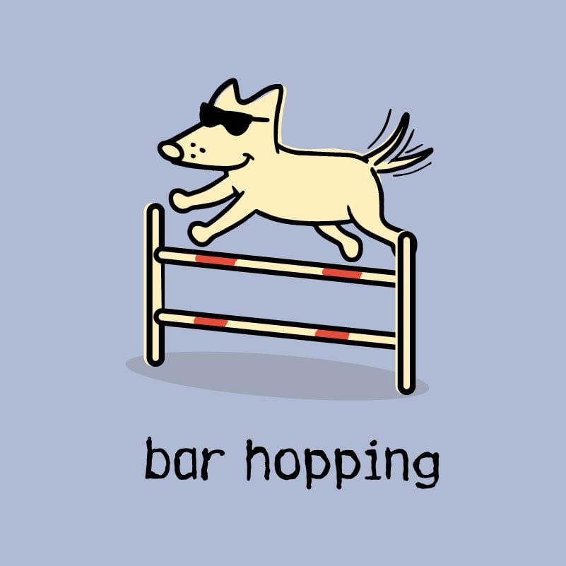 Bar Hopping - Lightweight Tee - Rocky & Maggie's Pet Boutique and Salon
