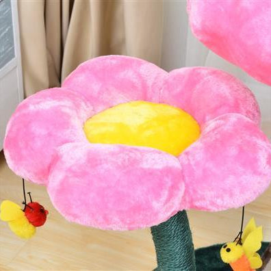 Wonderland Cat Tree with Garden Inspired Condo and Perches - Rocky & Maggie's Pet Boutique and Salon