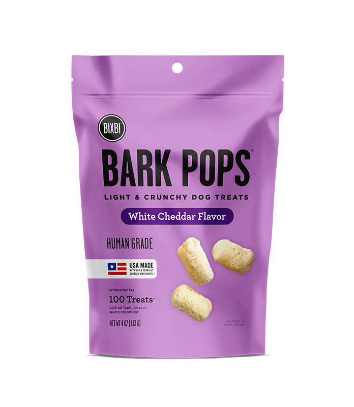 White Cheddar Bark Pops, 4oz - Rocky & Maggie's Pet Boutique and Salon