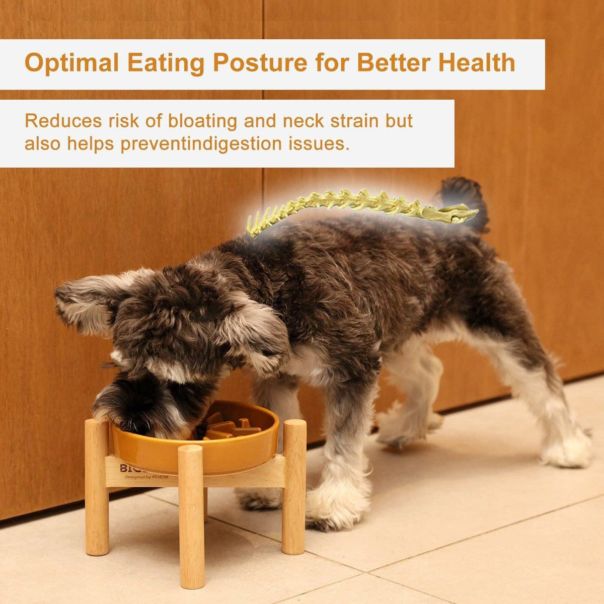PEHOM Spark Slow Feeder Dog Bowl - view 11