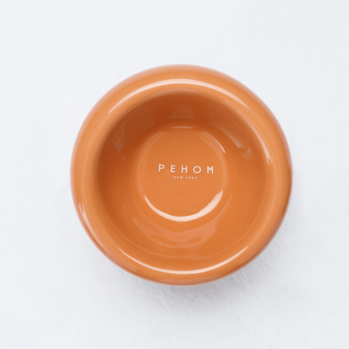 Soufflé Pet Bowl - Amber Orange - Rocky & Maggie's Pet Boutique and Salon
