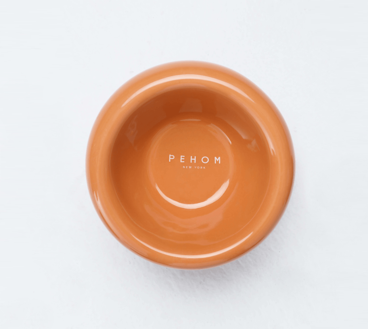 Soufflé Pet Bowl - Amber Orange - Rocky & Maggie's Pet Boutique and Salon