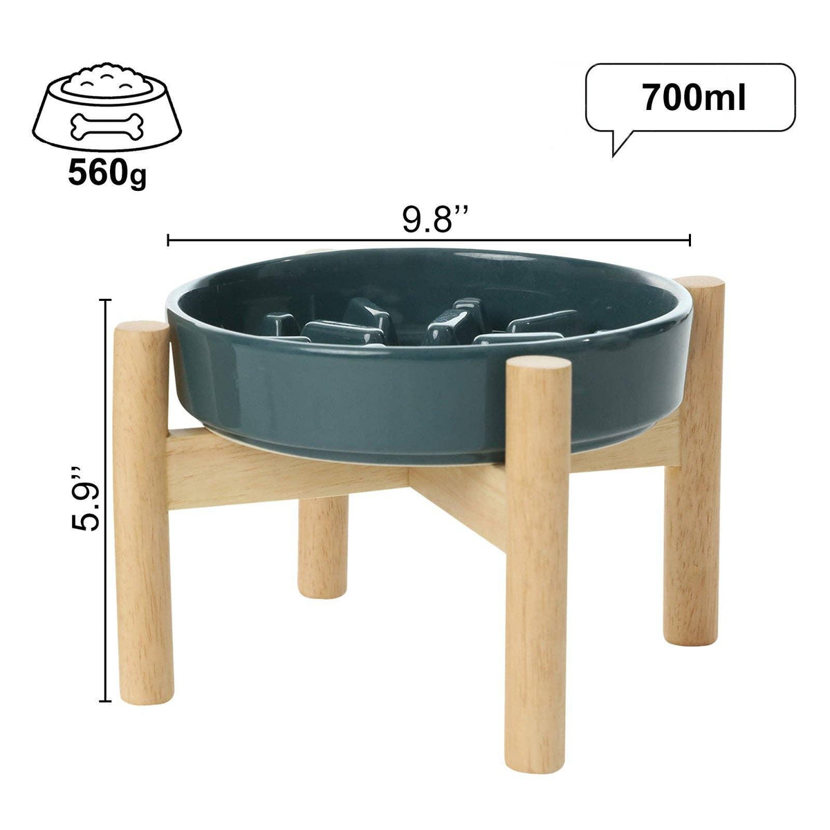 PEHOM Spark Slow Feeder Dog Bowl - view 19