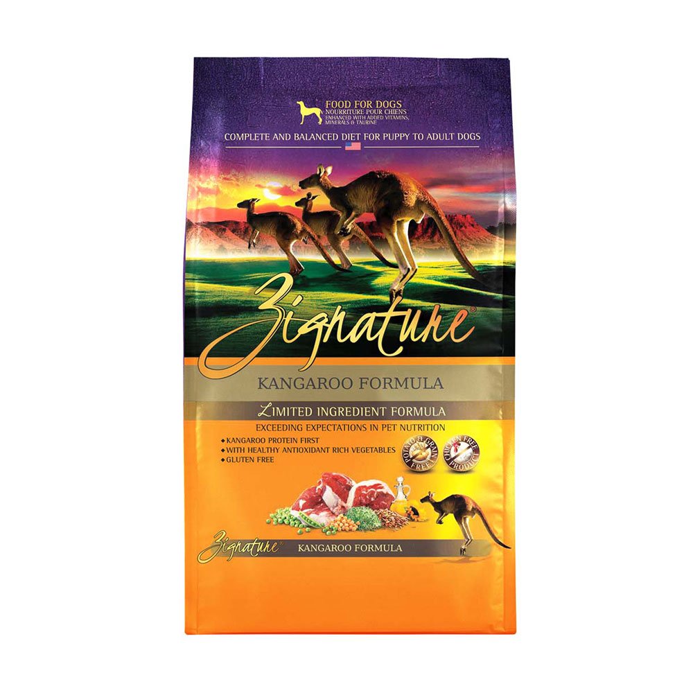 Zignature® Limited Ingredient Kangaroo Formula Dog Food 4 Lbs Rocky