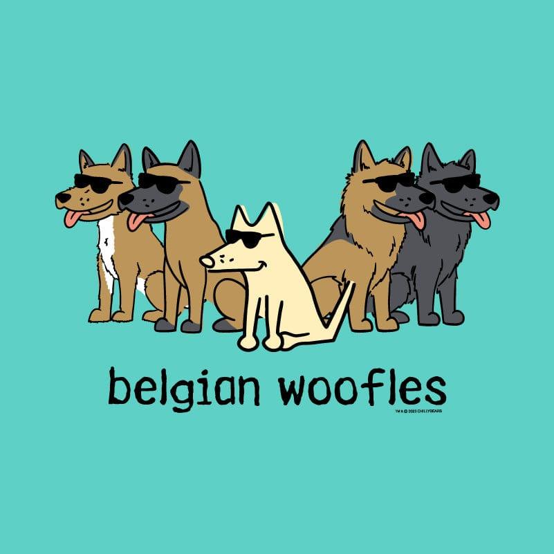 Belgian Woofles - Ladies T-Shirt V-Neck - Rocky & Maggie's Pet Boutique and Salon