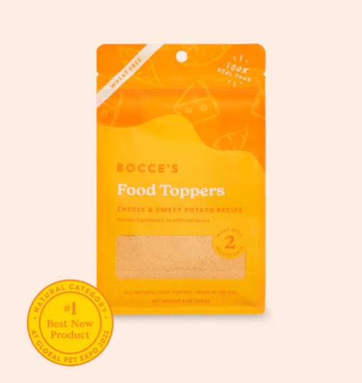 Bocce's Cheese & Sweet Potato Dog Food Topper - Rocky & Maggie's Pet Boutique and Salon