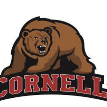 HuggleHounds NCAA Cornell University Big Red Bear Knottie Plush Dog Toy - view 4