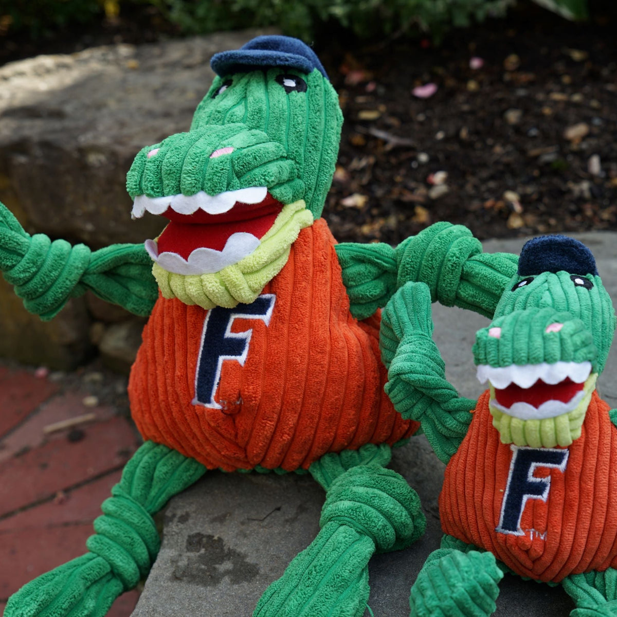 HuggleHounds NCAA University of Florida Albert Gator Knottie Plush Dog Toy - view 5