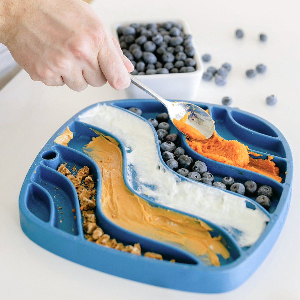 West Paw Waves Feast Enrichment Feeder Mat - view 3