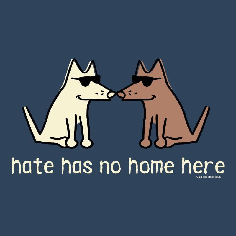 Hate Has No Home Here -T-Shirt Ladies V-Neck - Rocky & Maggie's Pet Boutique and Salon