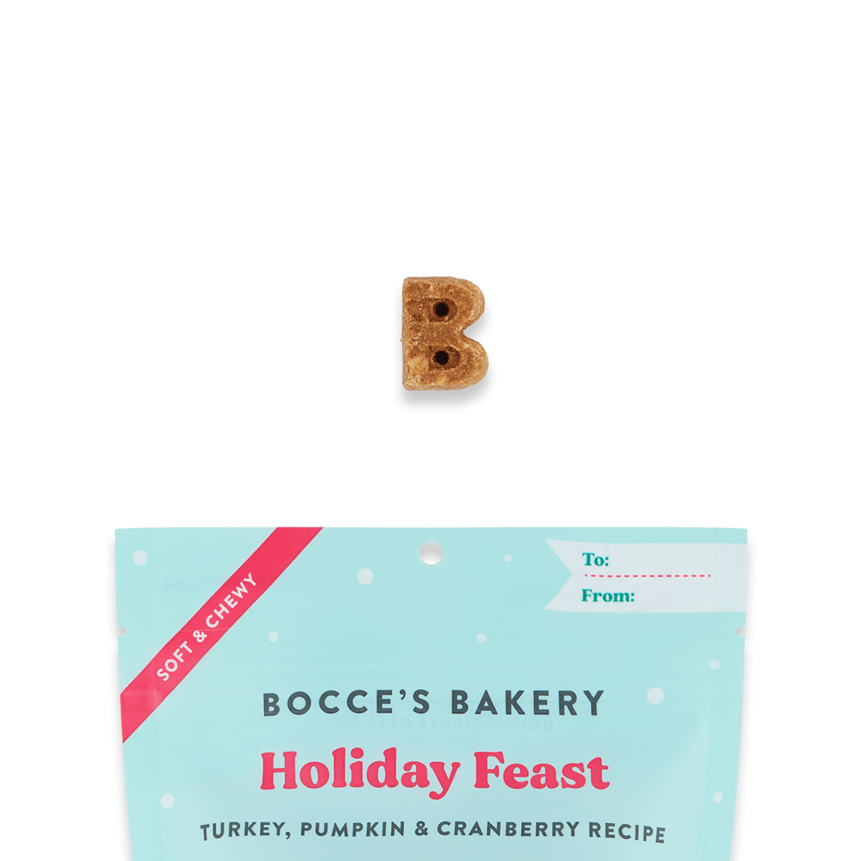 Bocce's Holiday Feast Soft & Chewy Dog Treats, 6 oz - Rocky & Maggie's Pet Boutique and Salon