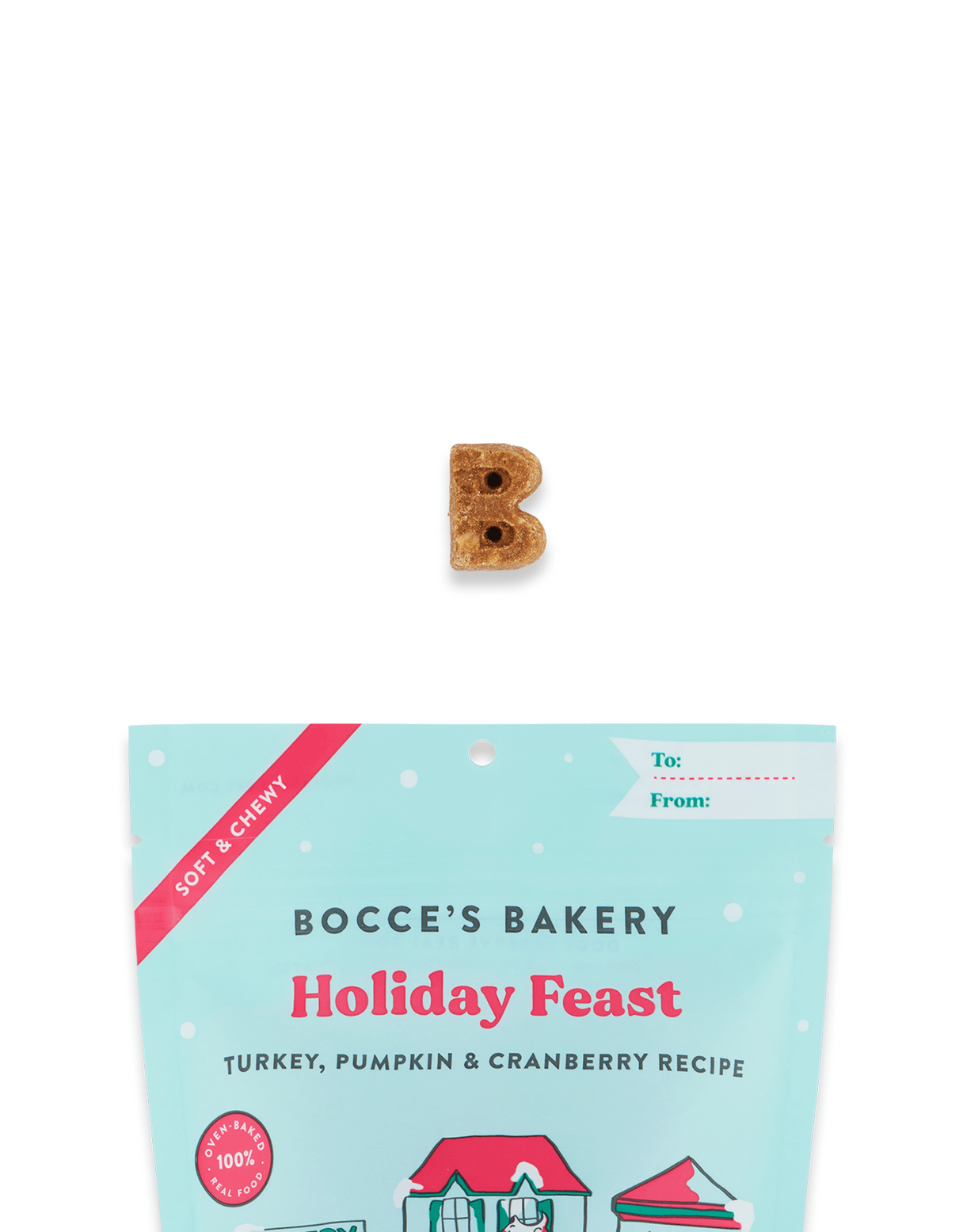 Bocce's Holiday Feast Soft & Chewy Dog Treats, 6 oz - Rocky & Maggie's Pet Boutique and Salon