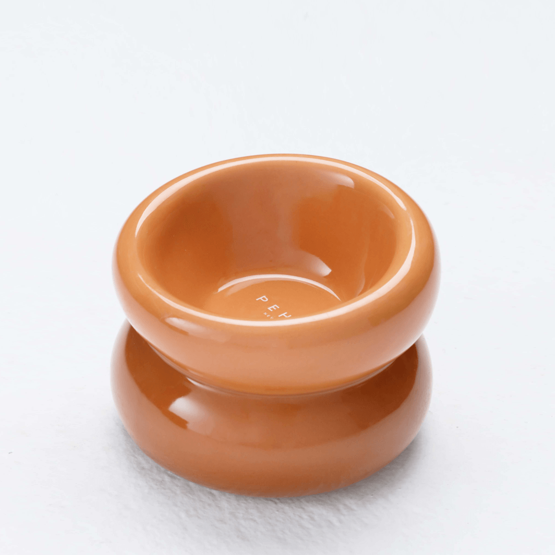 Soufflé Pet Bowl - Amber Orange - Rocky & Maggie's Pet Boutique and Salon