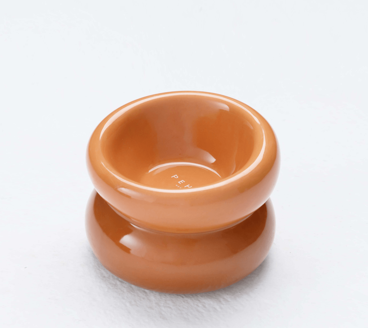 Soufflé Pet Bowl - Amber Orange - Rocky & Maggie's Pet Boutique and Salon