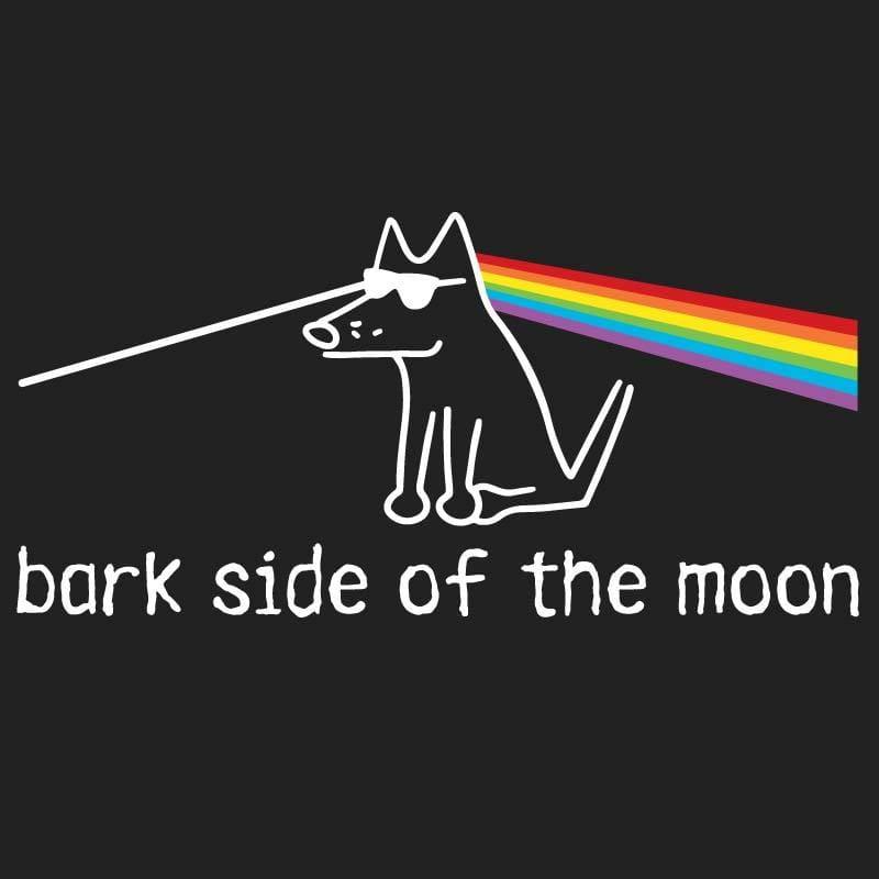 Bark Side Of The Moon - Lightweight Tee - Rocky & Maggie's Pet Boutique and Salon
