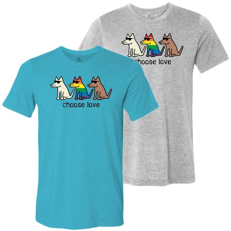 Choose Love - Lightweight Tee - Rocky & Maggie's Pet Boutique and Salon