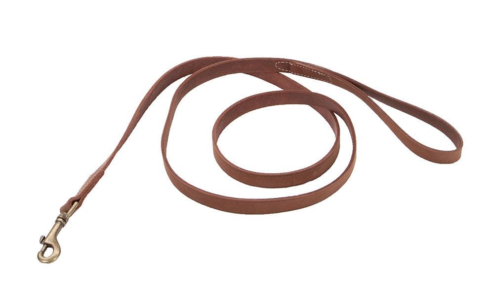 Circle T® Rustic Leather Dog Leash - Rocky & Maggie's Pet Boutique and Salon
