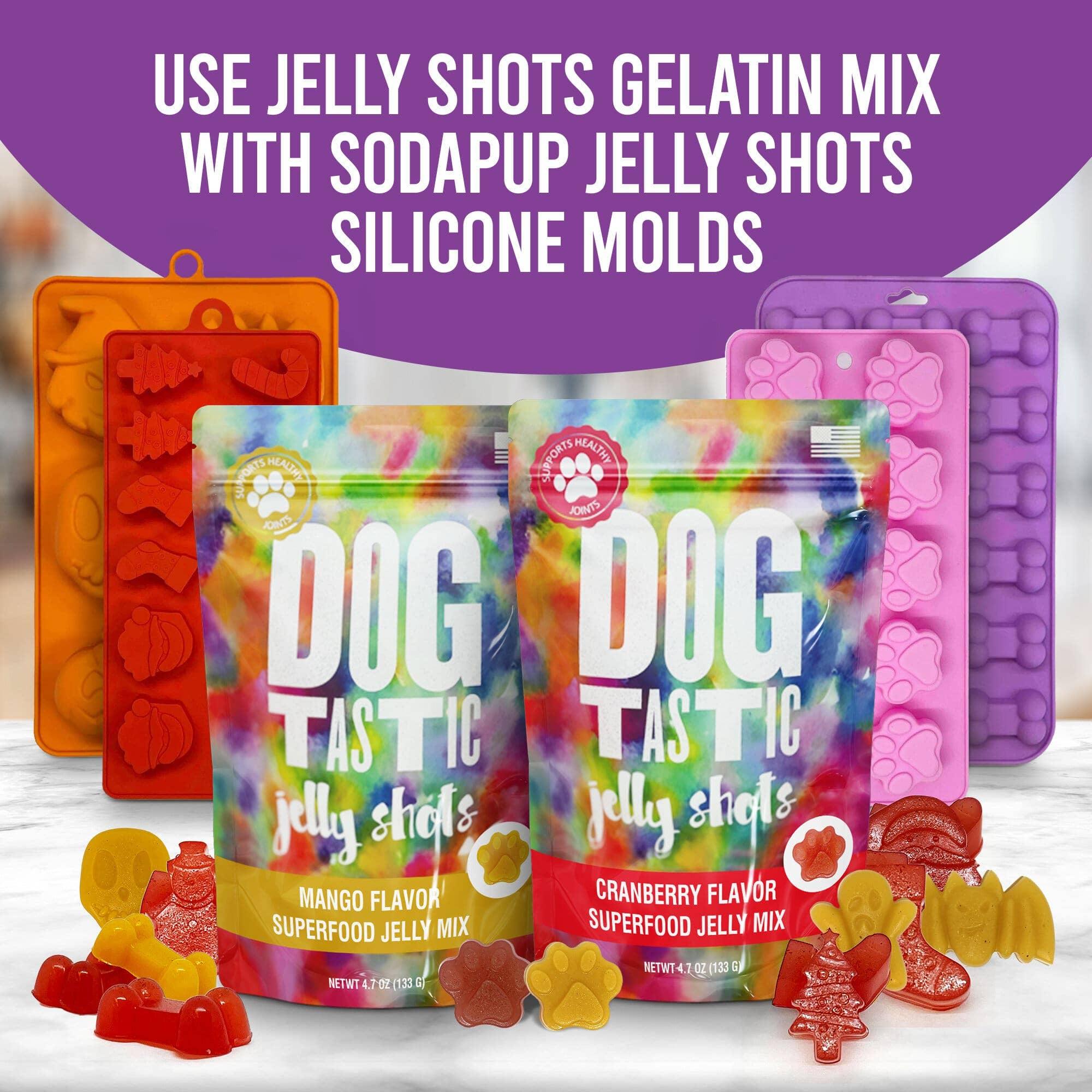 Dogtastic Jelly Shots - Cranberry Flavor - Rocky & Maggie's Pet Boutique and Salon