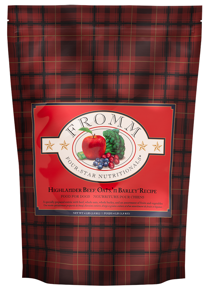 Four-Star Nutritionals Highlander Beef, Oats 'n Barley Recipe for Dogs –  Rocky & Maggie's