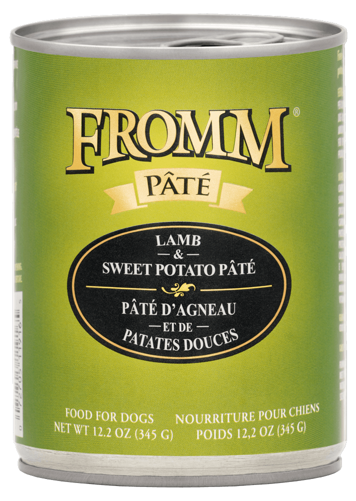 View of Lamb and Sweet Potato Pâté from Fromm – Rocky & Maggie's | Pet Grooming ...