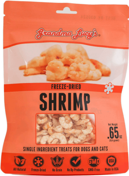 Grandma Lucy's Freeze-Dried Shrimp Treats - Rocky & Maggie's Pet Boutique and Salon