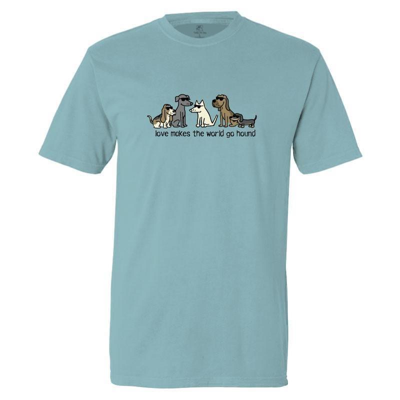 Love Makes The World Go Hound - Classic Tee - Rocky & Maggie's Pet Boutique and Salon