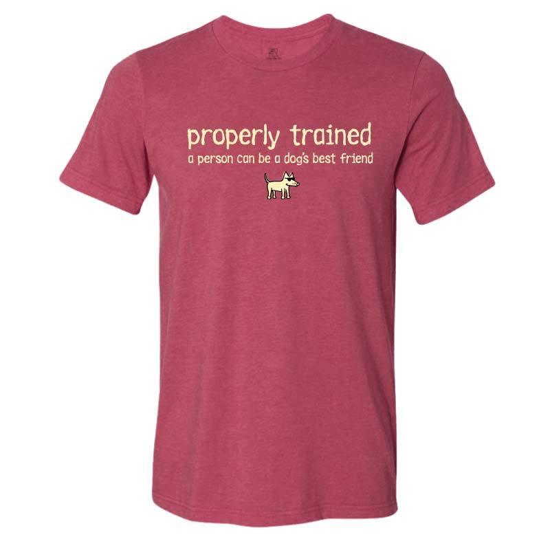 Properly Trained - Lightweight Tee - Rocky & Maggie's Pet Boutique and Salon
