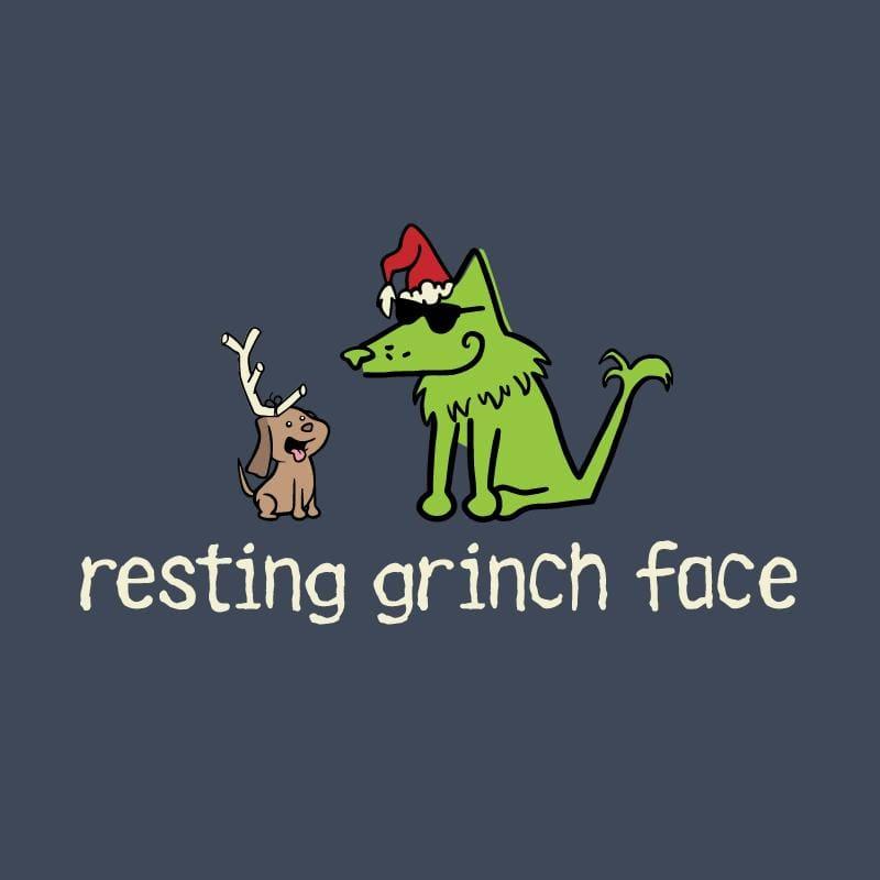 Resting Grinch Face - Classic Long-Sleeve T-Shirt - Rocky & Maggie's Pet Boutique and Salon