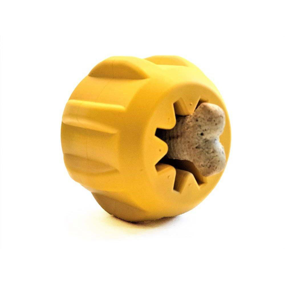 Sodapup Rubber Gear Chew Toy and Treat Dispenser for Dogs, Large - Rocky & Maggie's Pet Boutique and Salon