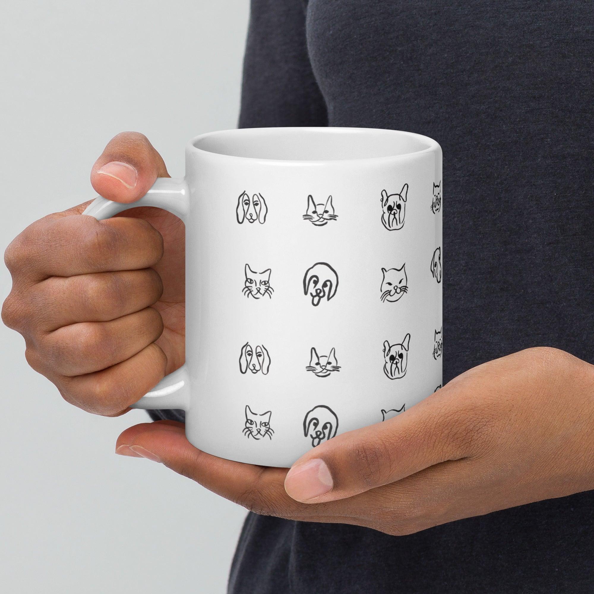 Dogs and Cats Mug - Rocky & Maggie's Pet Boutique and Salon