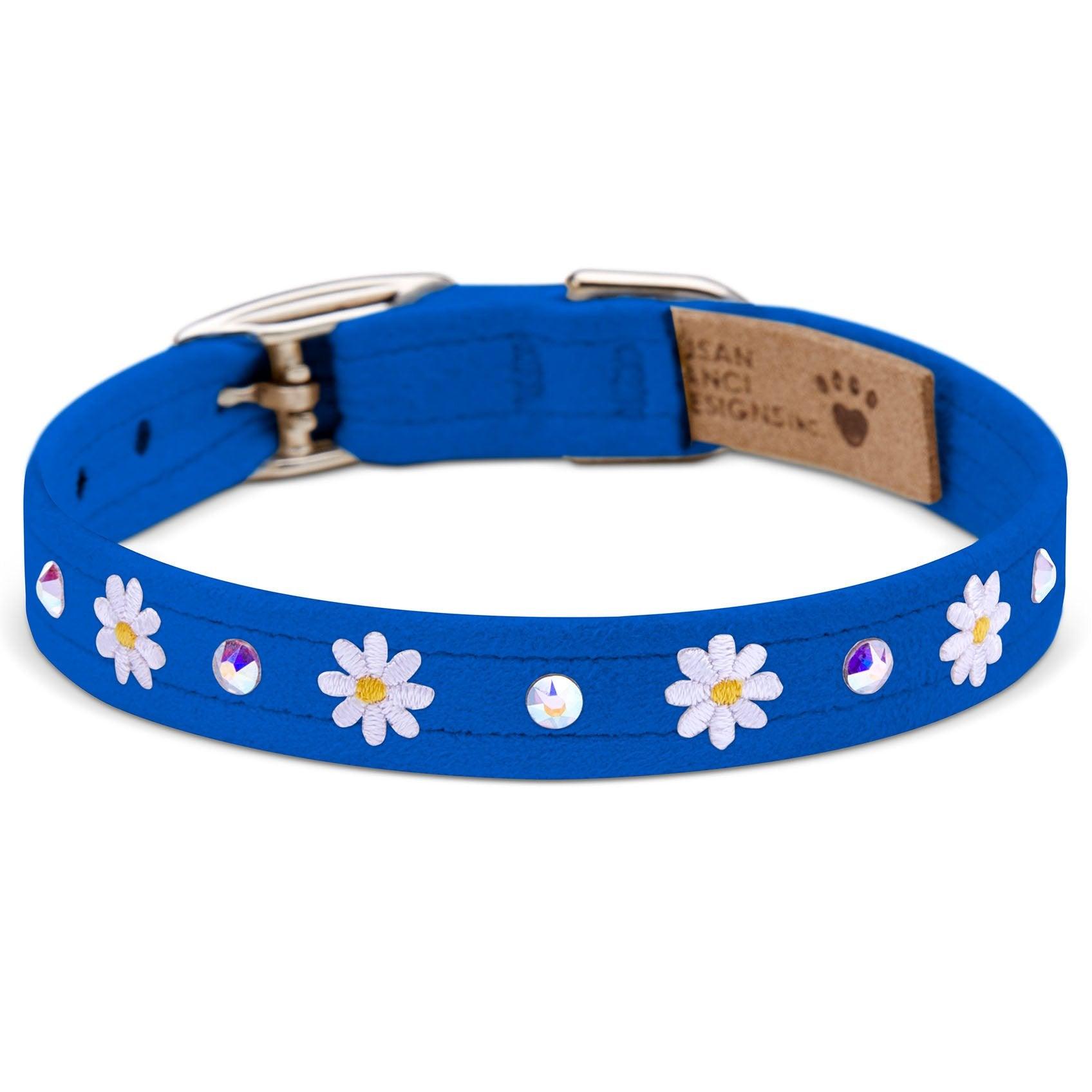 1/2" Small Daisies Collars - Rocky & Maggie's Pet Boutique and Salon