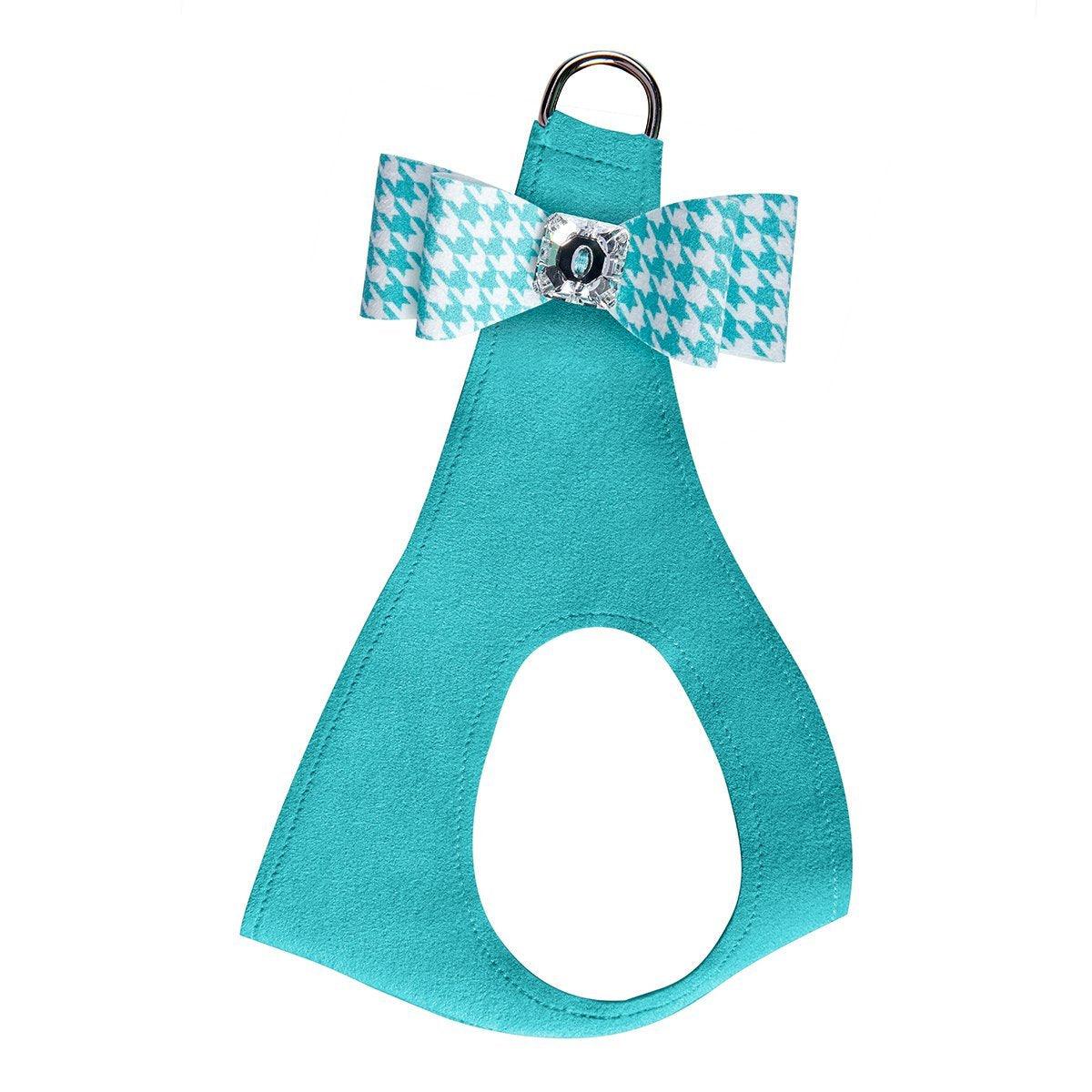 Bimini Houndstooth Big Bow Step In Harness - Rocky & Maggie's Pet Boutique and Salon
