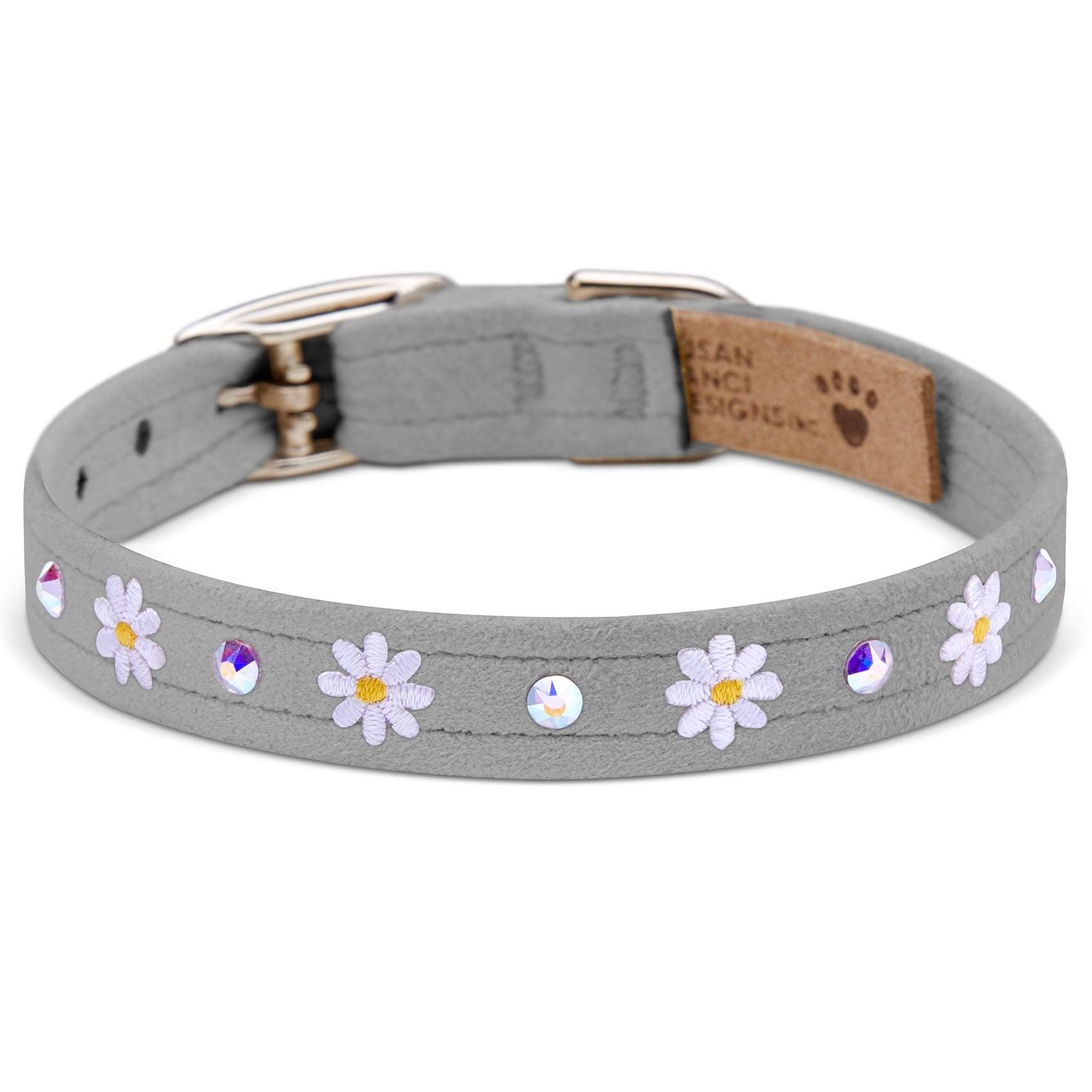 1/2" Small Daisies Collars - Rocky & Maggie's Pet Boutique and Salon