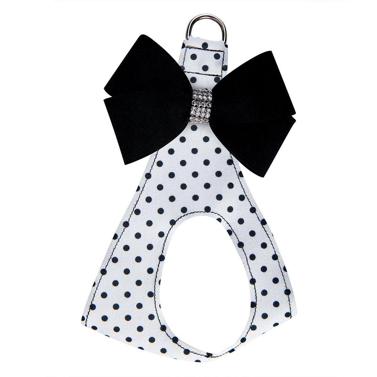 Black Nouveau Bow Step in Harness - Rocky & Maggie's Pet Boutique and Salon
