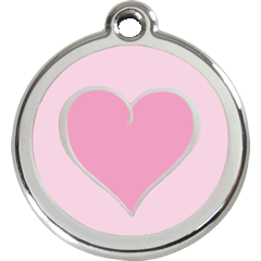 Red Dingo Stainless Steel with Enamel- Colors as shown - Rocky & Maggie's Pet Boutique and Salon