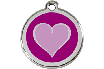 Red Dingo Stainless Steel with Enamel- Colors as shown - Rocky & Maggie's Pet Boutique and Salon