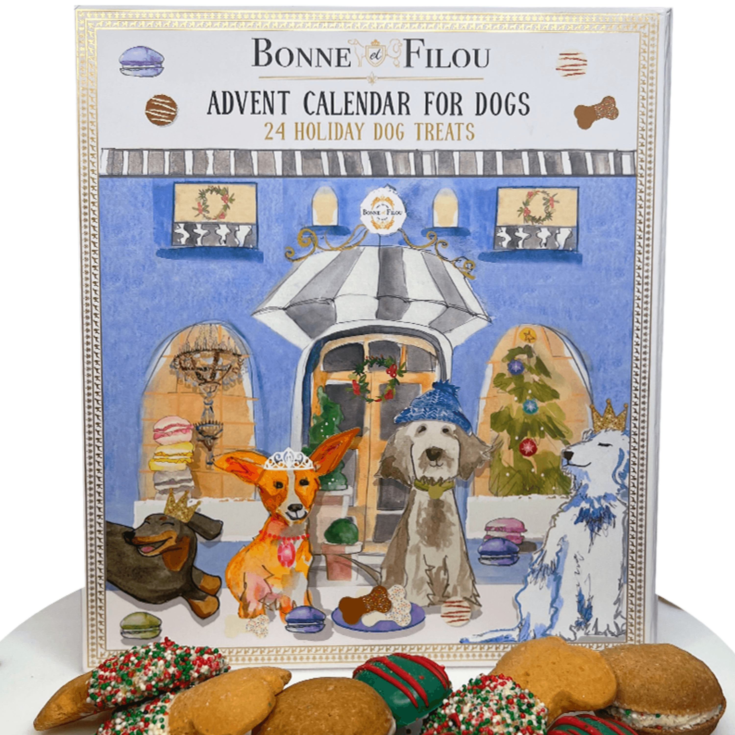 Holiday dog shop treats