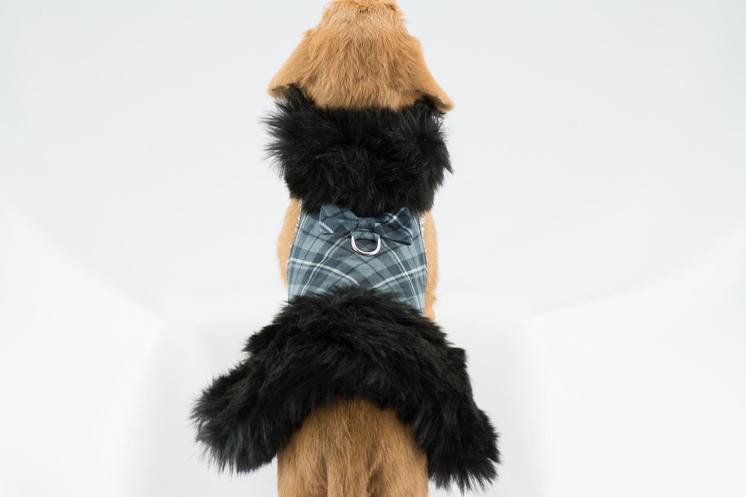 Scotty Black Fox Fur Coat - Rocky & Maggie's Pet Boutique and Salon