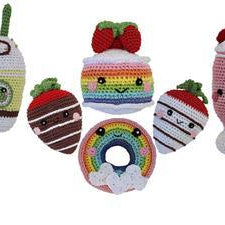 Knit Knacks Sweet Tooth Collection Organic Cotton Small Dog Toy - Rocky & Maggie's Pet Boutique and Salon