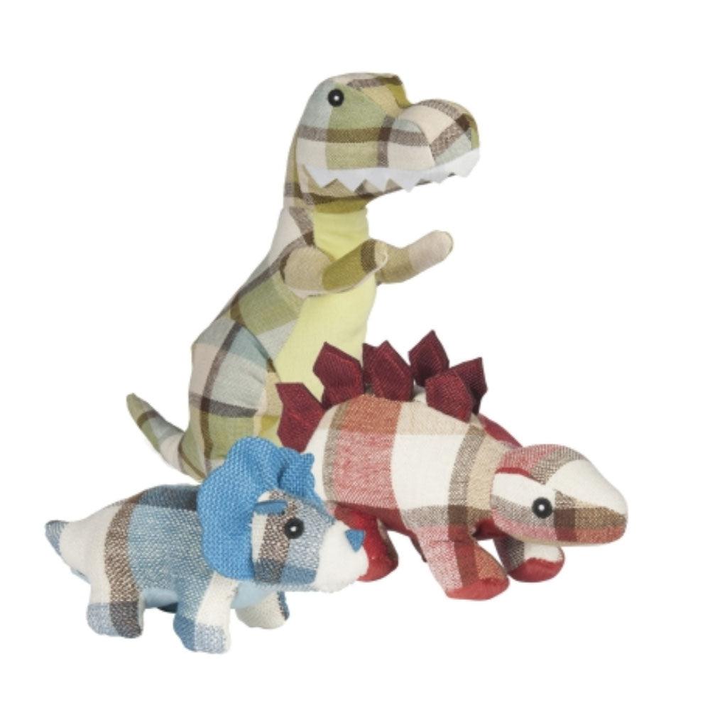 Plaidosaurus Dog Toy, Mini - Rocky & Maggie's Pet Boutique and Salon