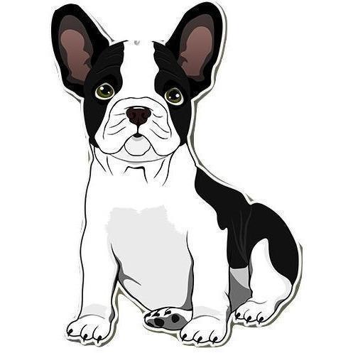 French Bulldog | Sticker - Rocky & Maggie's Pet Boutique and Salon