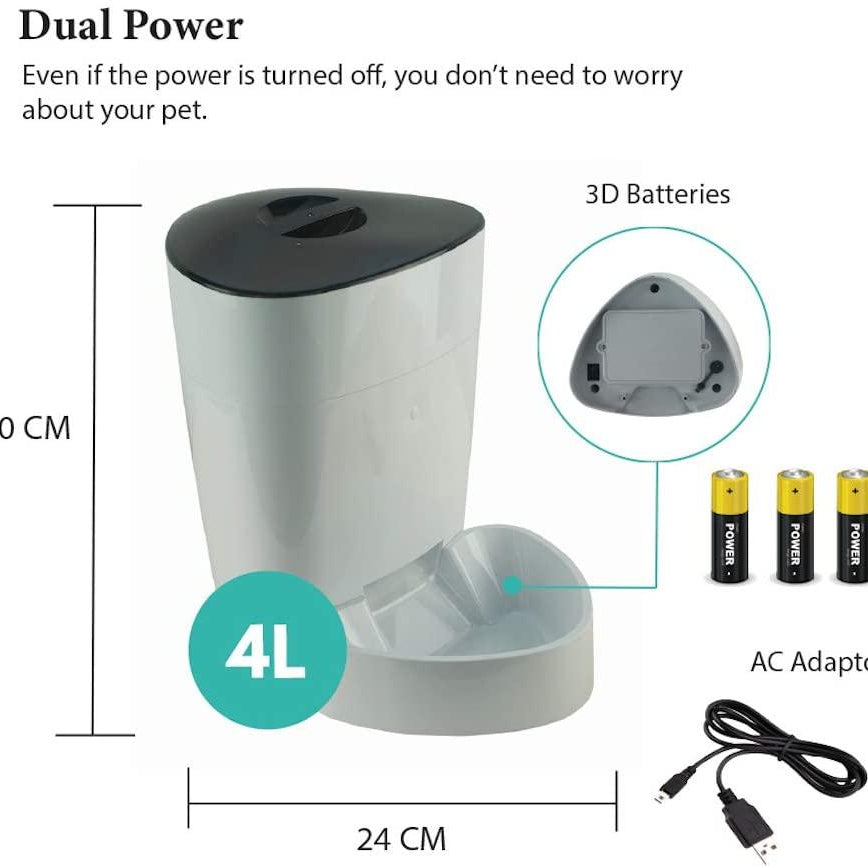 Smart Paws Automatic Wi-Fi Pet Feeder - Rocky & Maggie's Pet Boutique and Salon