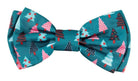 Christmas Trees Green Bowties by FuzzYard - Rocky & Maggie's Pet Boutique and Salon