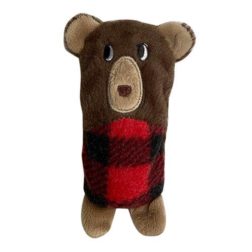 fouFIT™ Boris the Grizzly Bear Mini Plush - Rocky & Maggie's Pet Boutique and Salon