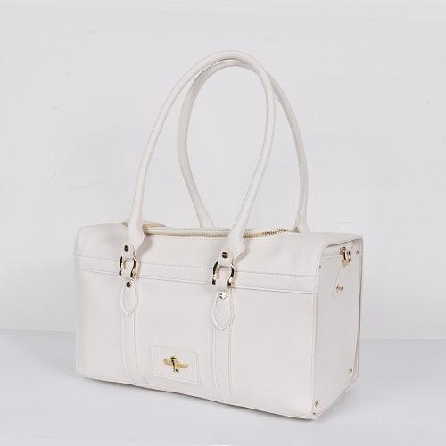 Grand Voyager Dog Carrier: Cream - Rocky & Maggie's Pet Boutique and Salon