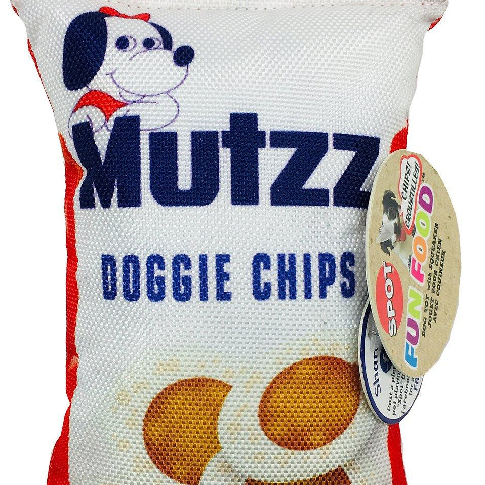 Fun Food Chips Dog Toys - Rocky & Maggie's Pet Boutique and Salon